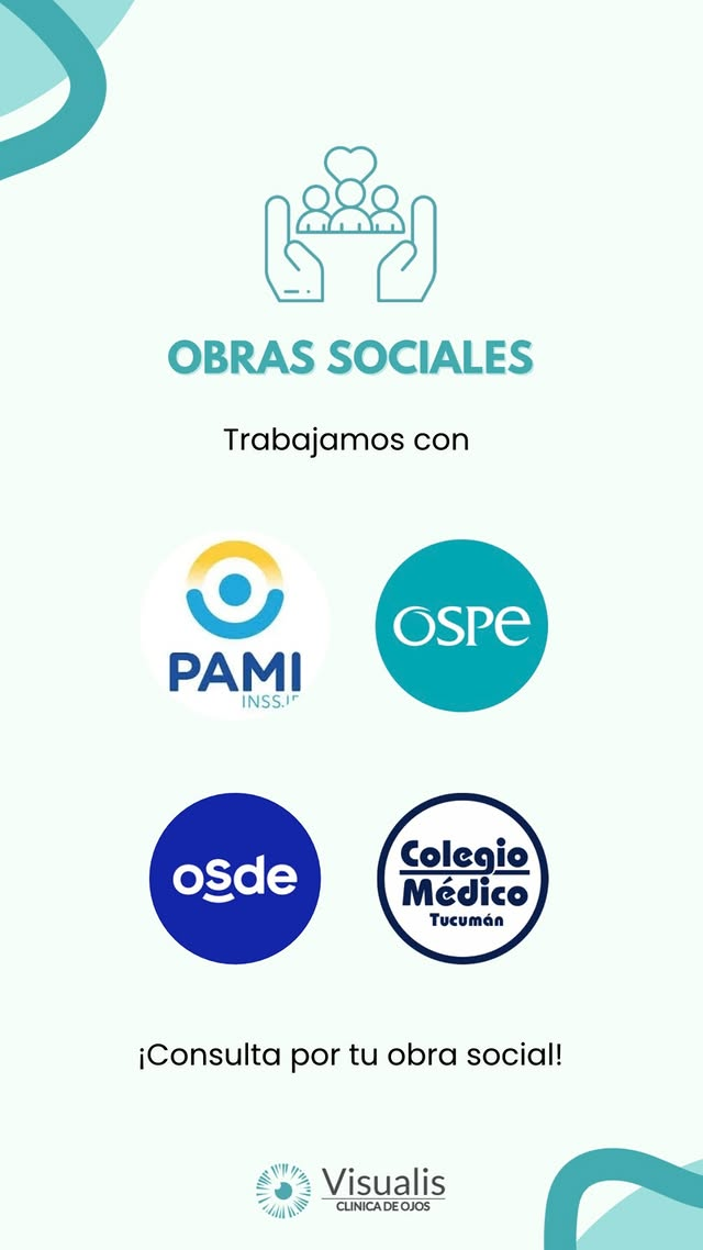 Obras sociales con las que trabaja Visualis